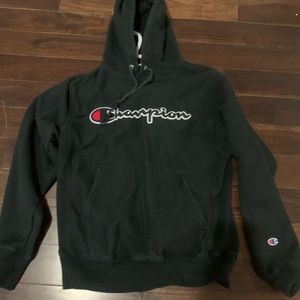 Black champion sweater